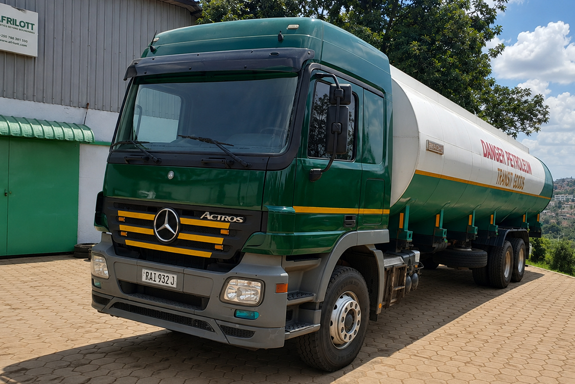 Afrilott petroleum transport truck